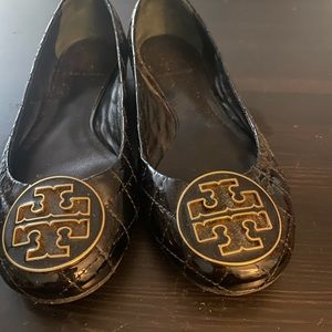 Tory Burch quilted flats.